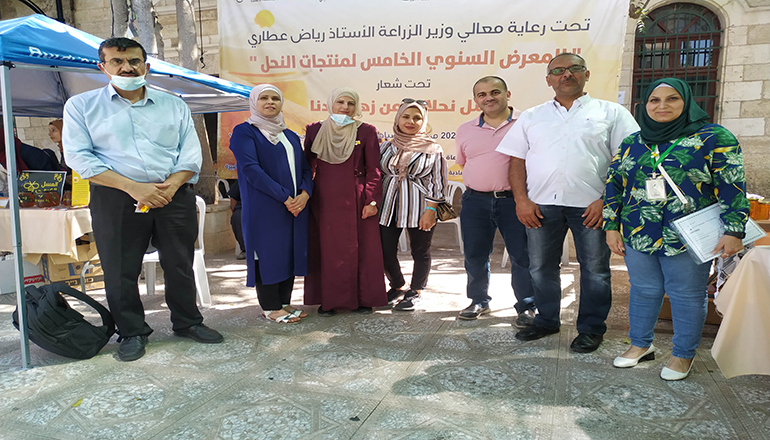 زيارة المعرض السنوي الخامس لمنتجات النحل