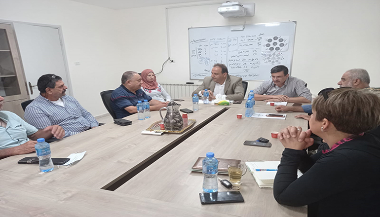 إجتماع إتحاد الجمعيات التعاونية الزراعية و منظمة 